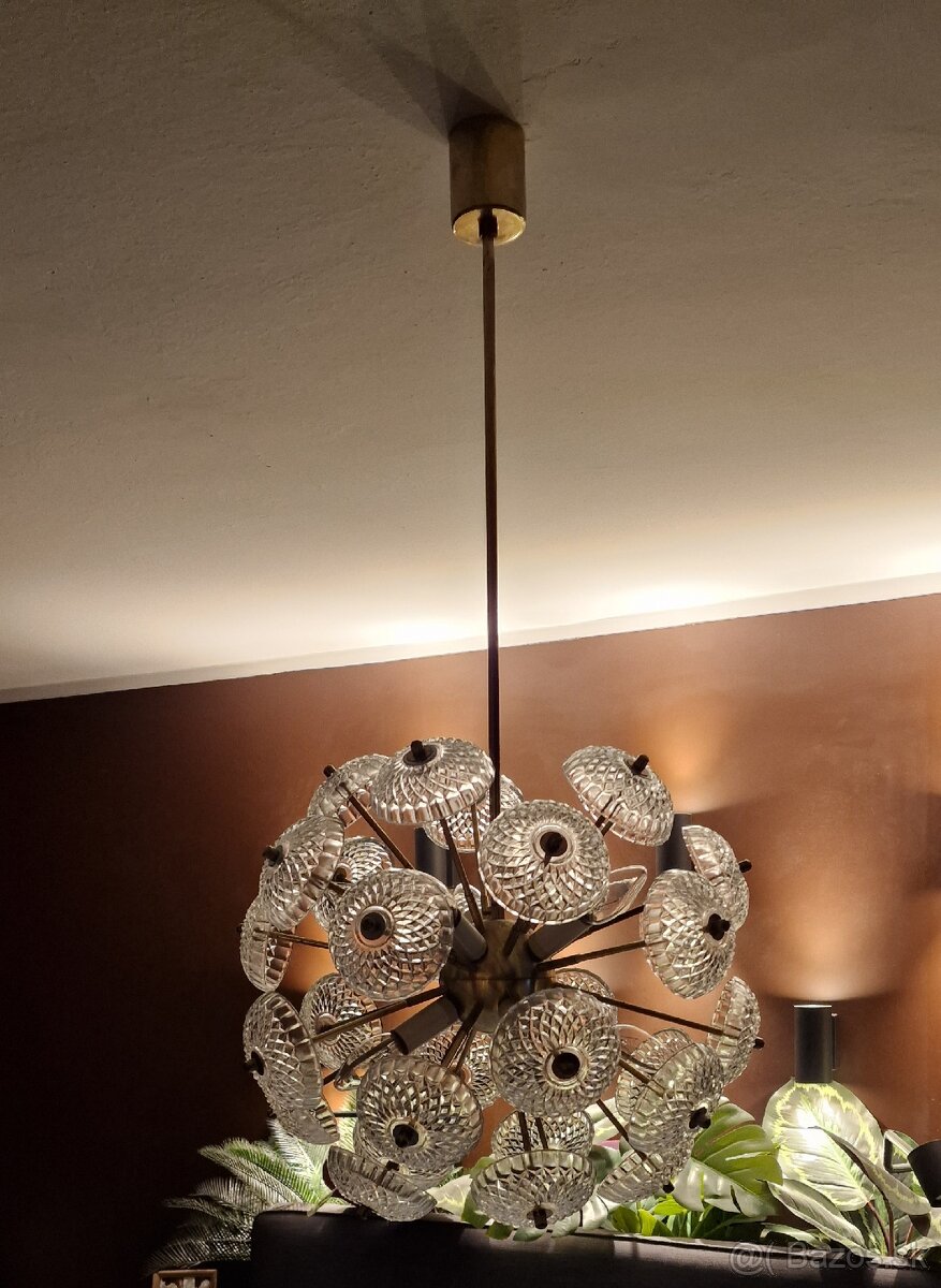 Retro luster Pampelíška Kamenický Šenov - 2