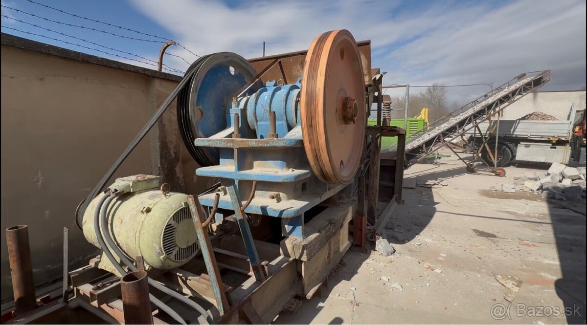 Predaj/ Prenájom dvojčeľusťový drvič – Přerovské strojárne - 2