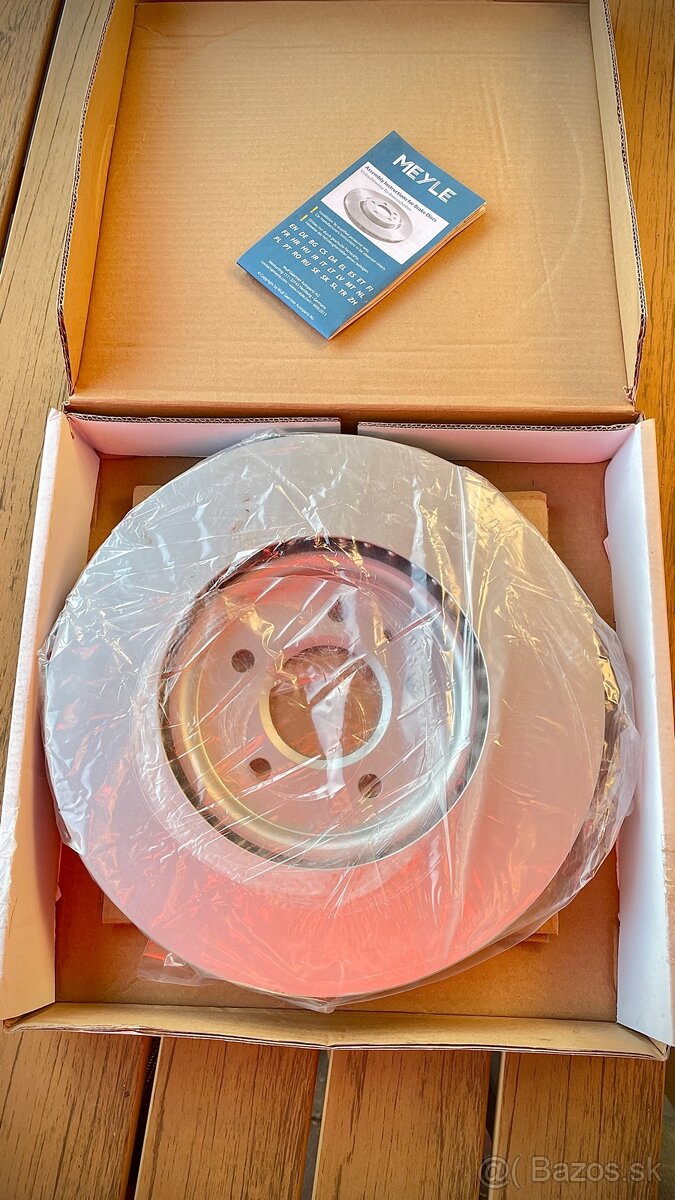 Brzdové kotúče MEYLE+platničky ATE Ceramic na Opel - 2