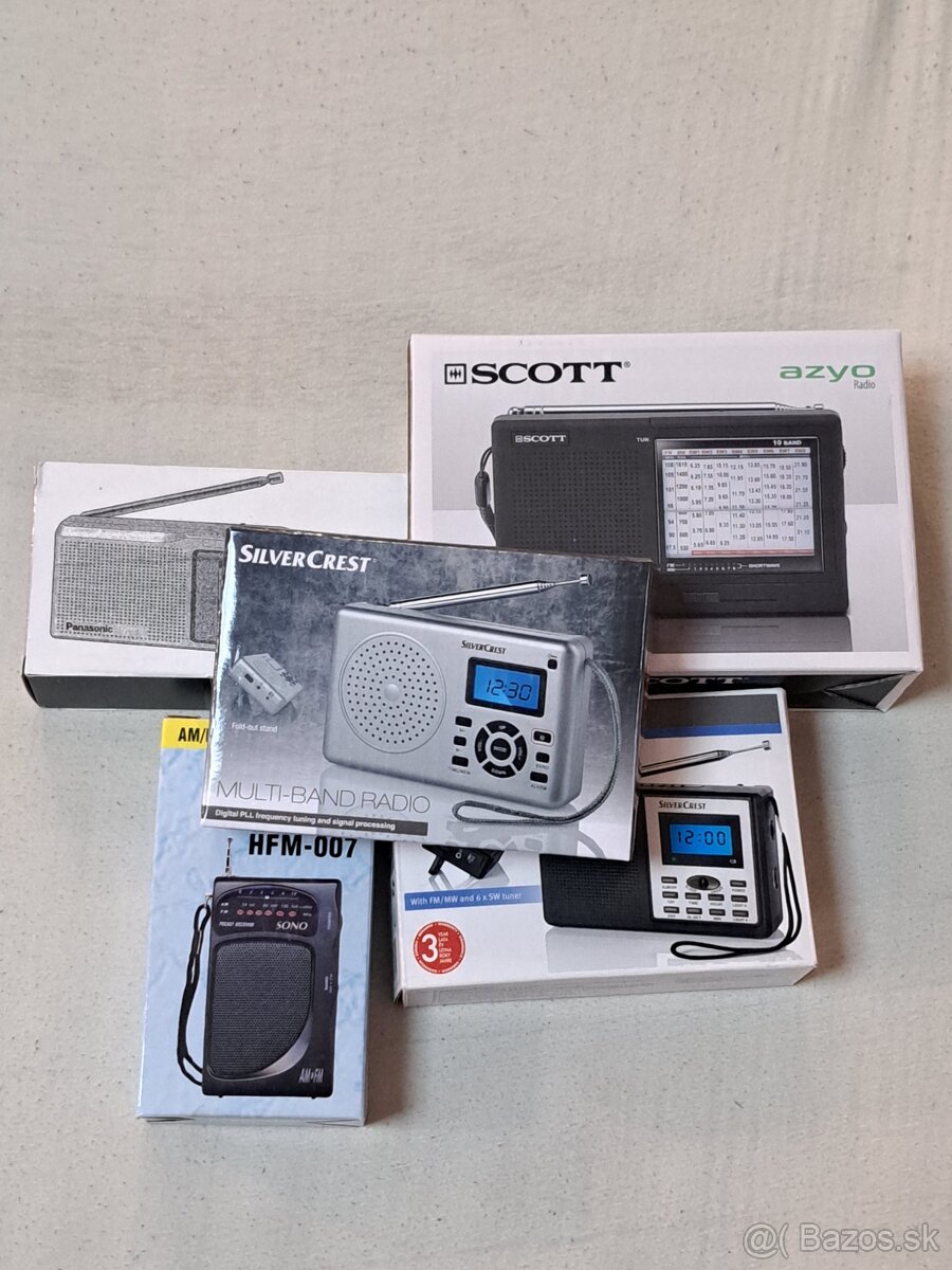 Tranzistorové rádiá 6 - 2