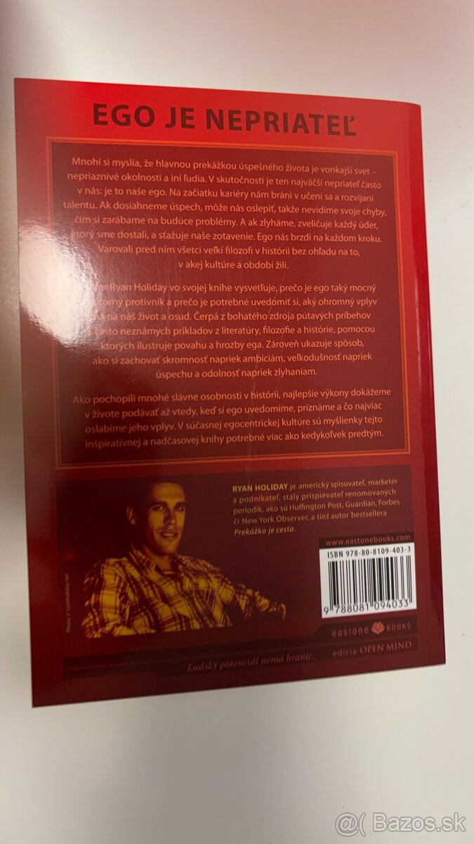 Ego je nepriateľ - Ryan Holiday - 2