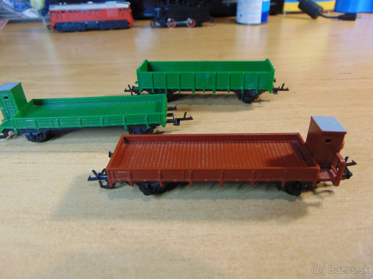 modelová železnica TT vláčiky - 2