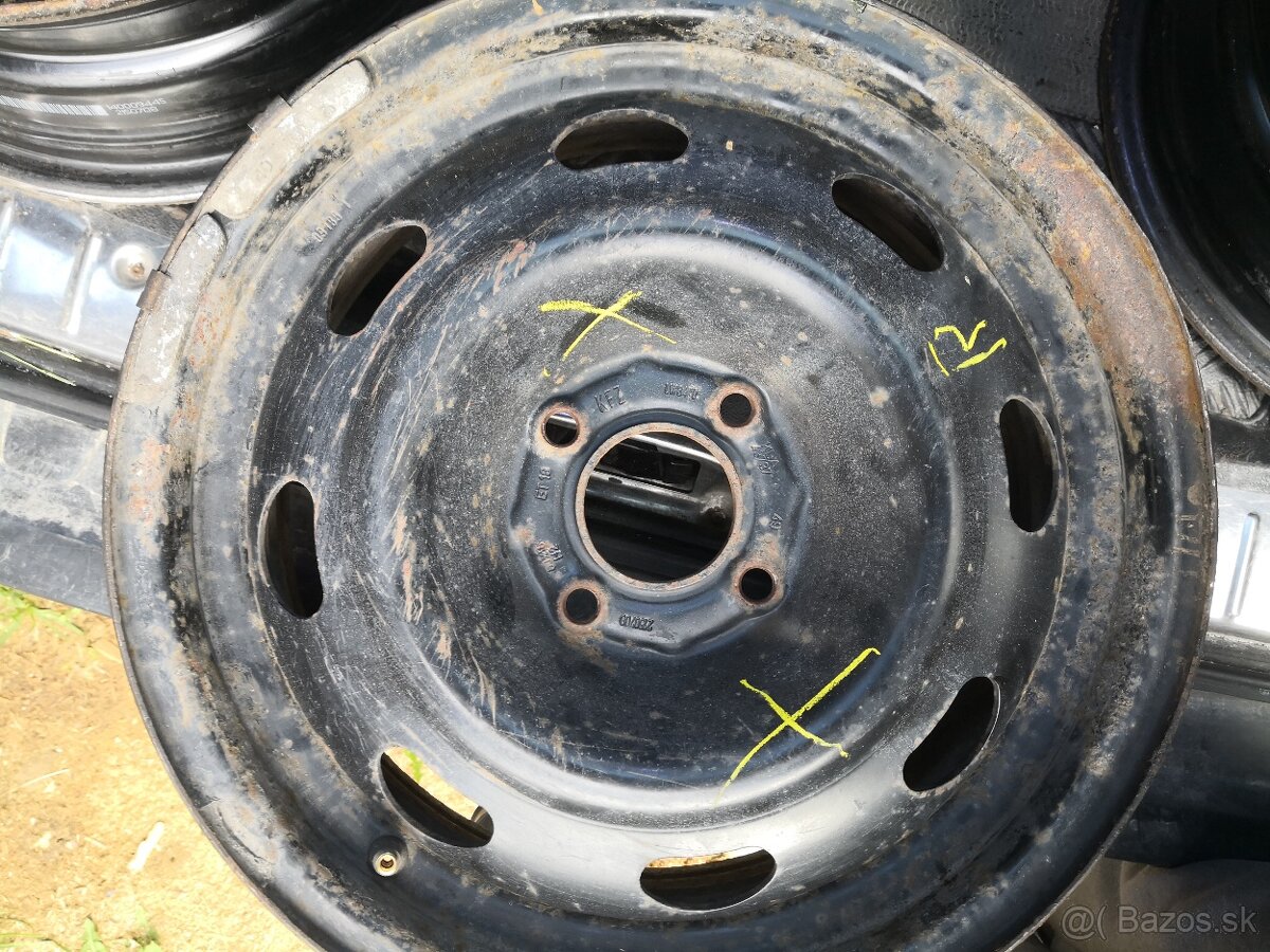 Plechové disky 4x108 3ks - 2