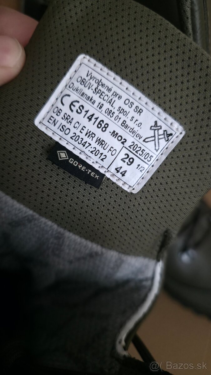 Goratex kanady bosp olivové - 2