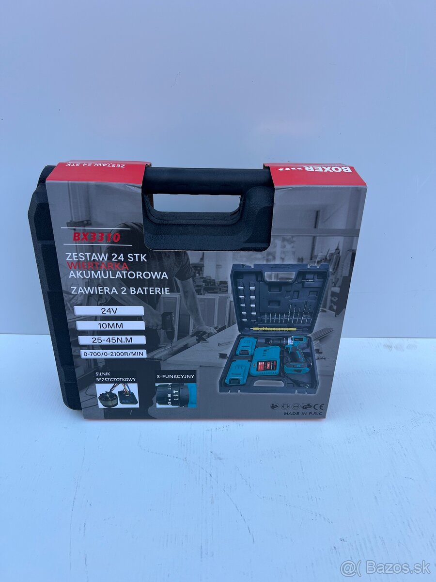 Akú uťahovačka/skrutkovač 24V - 2