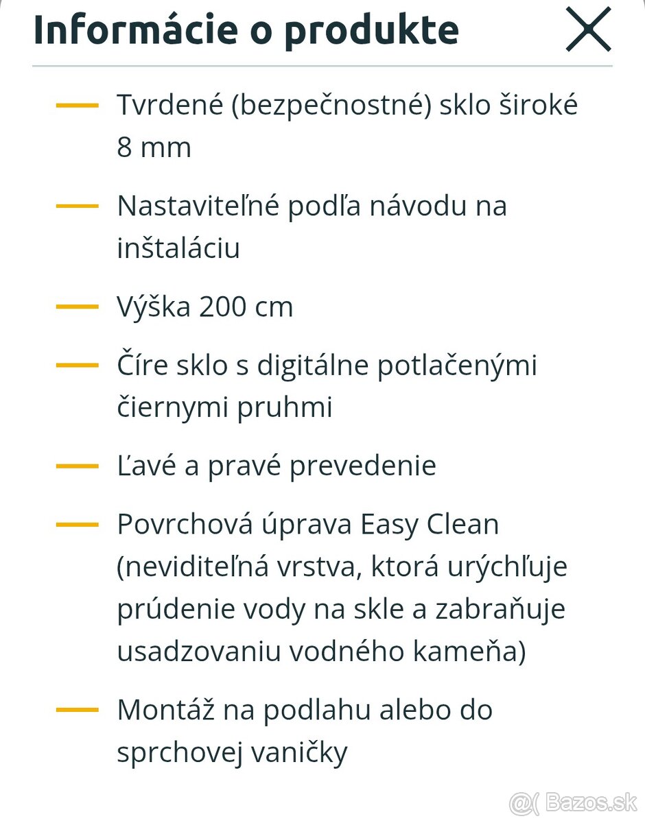Sprchový kút, zástena - 2