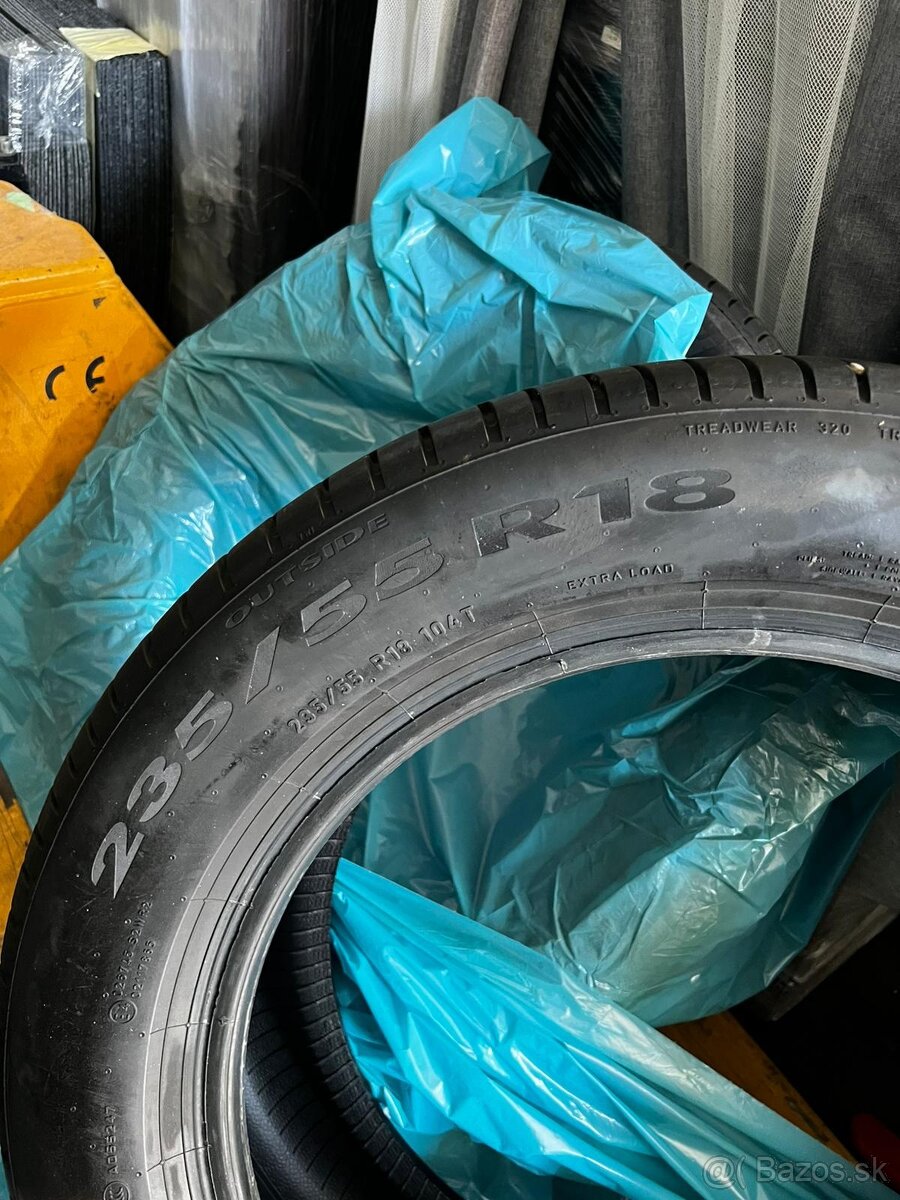 2x Pirelli P Zero Elect 235/55 R18 104T XL - 2