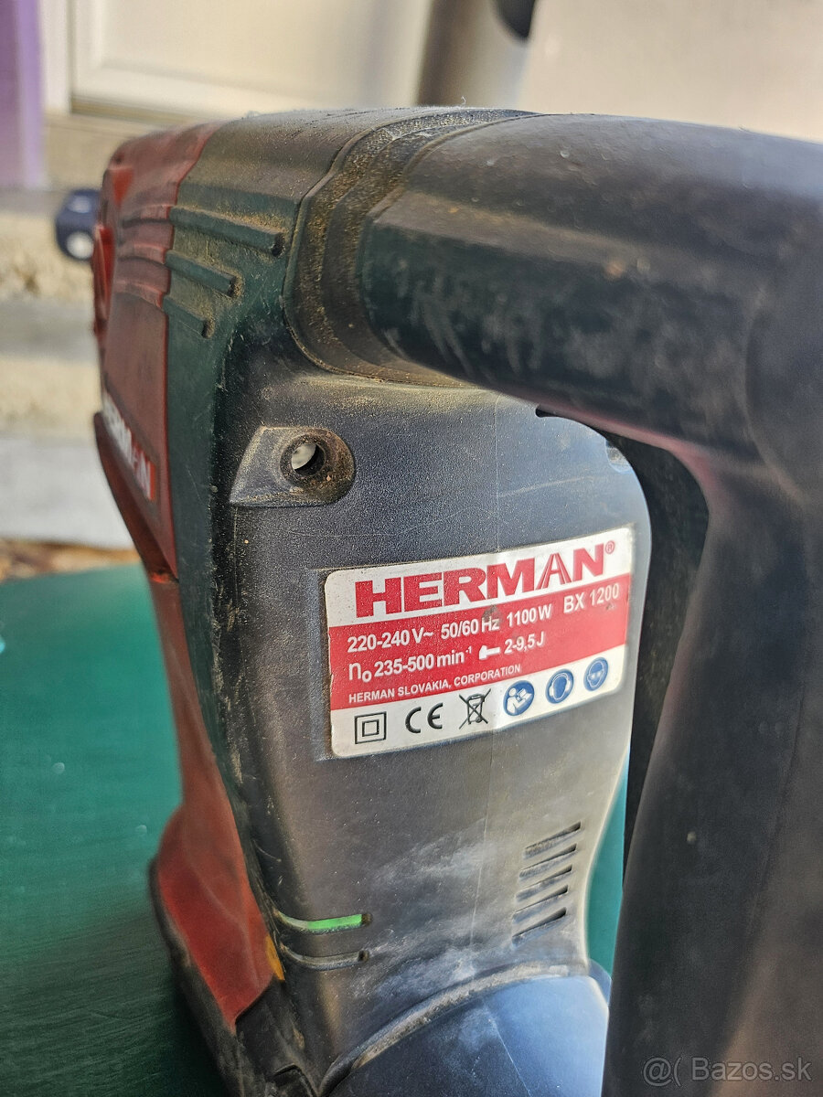 Herman BX-1200 sds max motor - 2