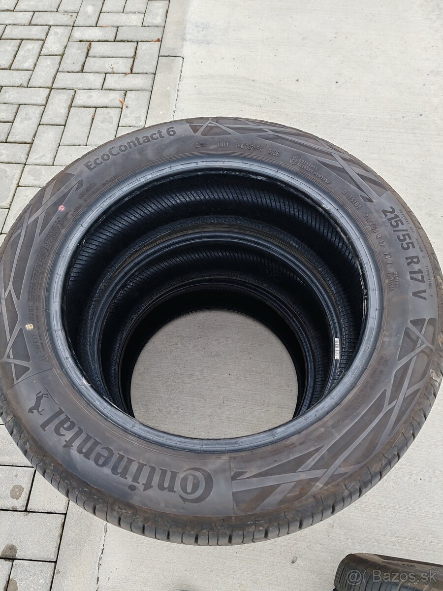 215/55 R17 Continental EcoContact 6 - 2