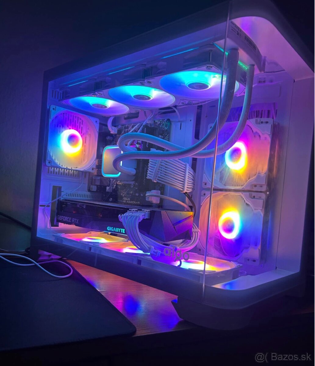 🤍 Herný biely PC 🎮 RTX 3070 💥 Ryzen 5 🚀 ZÁRUKA - 2