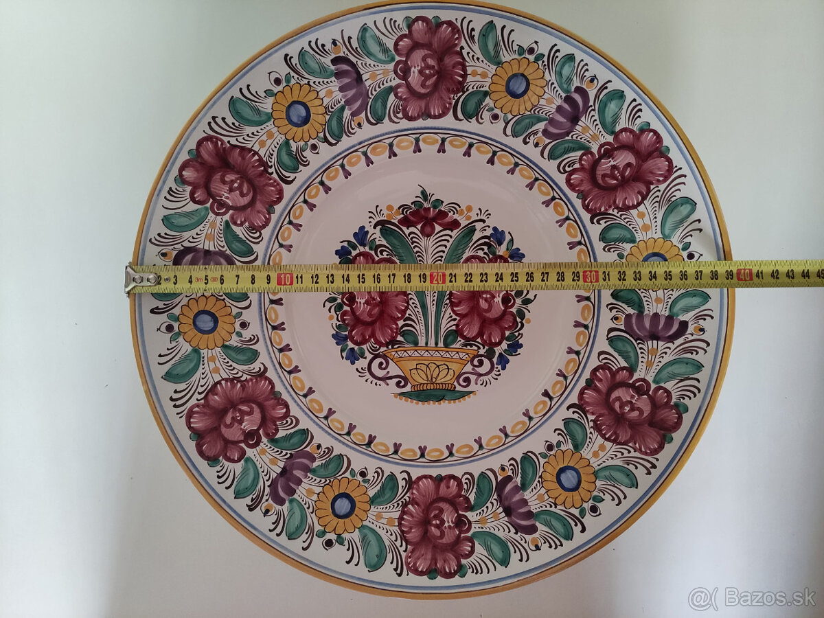 Modranská keramika tanier 39,5 cm - 2