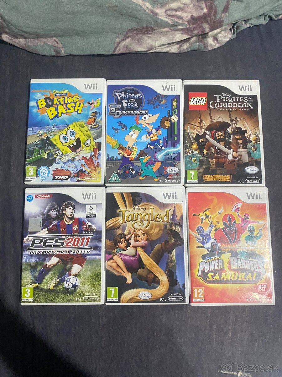 WII hry - 2