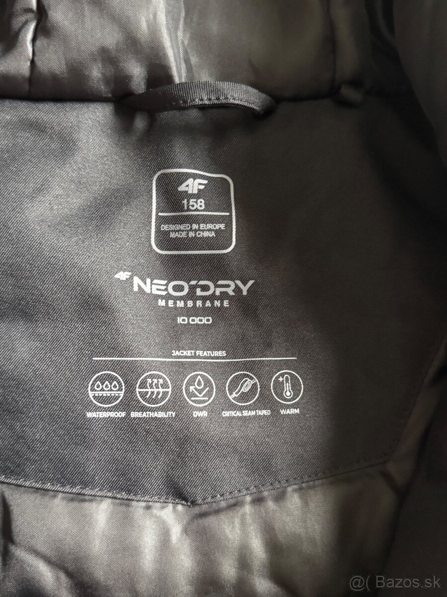 Chlapčenská lyžiarska bunda a nohavice 4F - 2