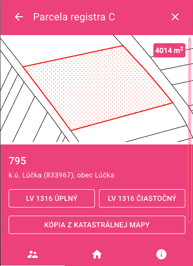 Pozemok v obci Lúčka pri Giraltovciach 4014 m2 - 2