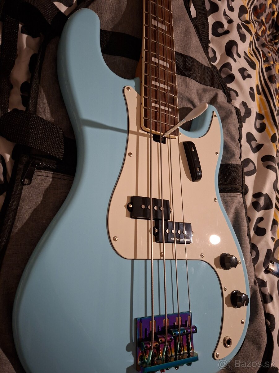 Harley Benton MV-4P Daphne Blue - 2