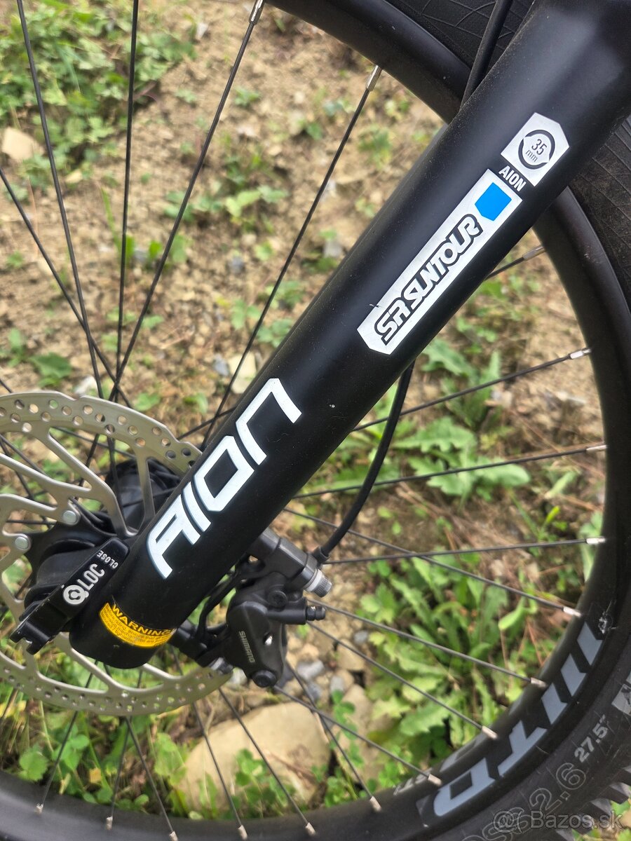 Horsky elektrobicykel celoodpruzeny ram M pneu 27,5 - 2