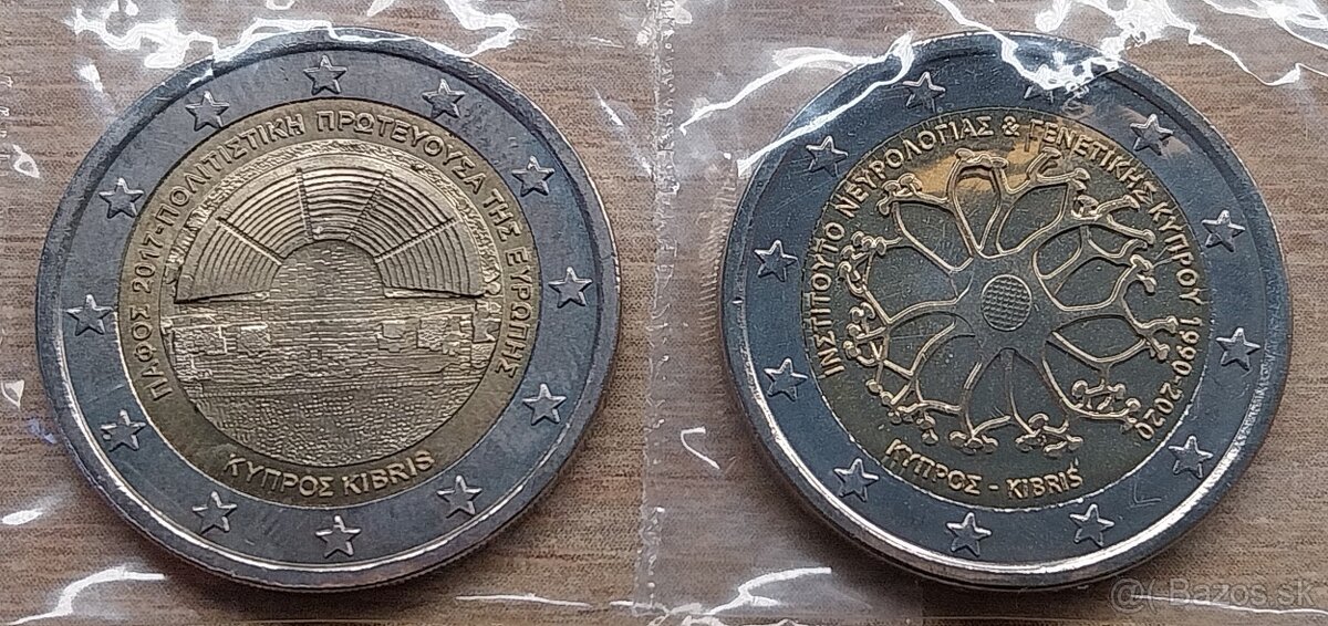Pamätné 2 EURO - UNC + OBEH - 2
