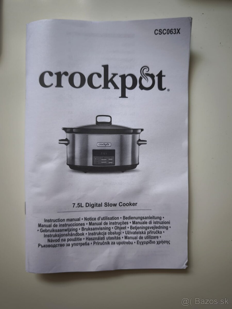 Predám nový nepoužívaný Pomalý Hrniec Crock Pot - 2