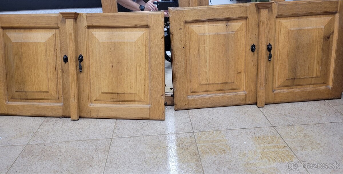 Dvierka dub masiv rustikal - 2