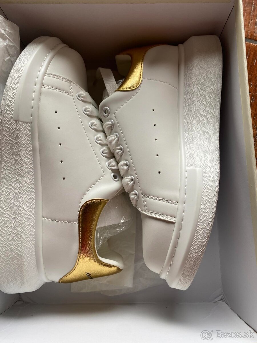 Alexander McQueen biele tenisky 40 - 2