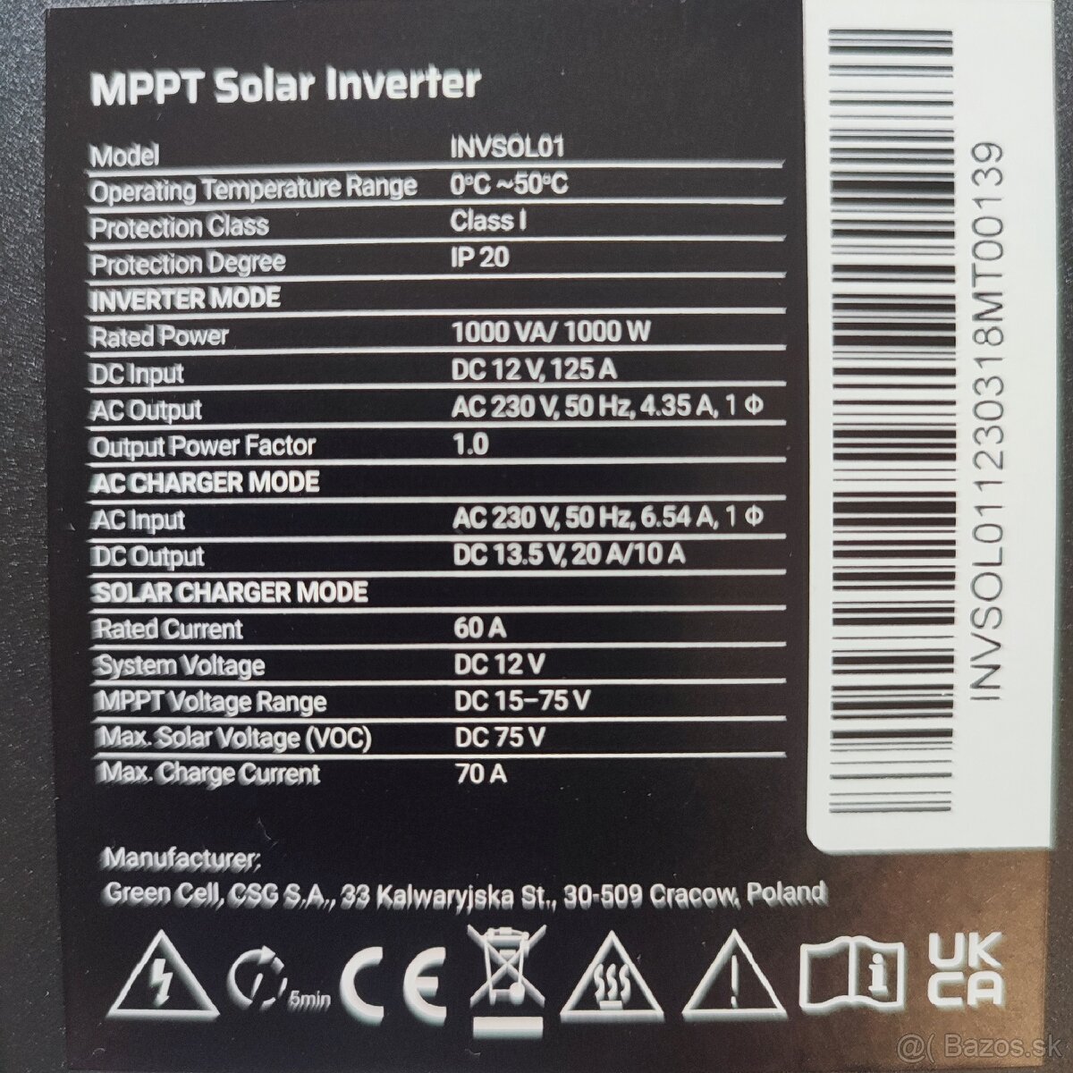 Solárny invertor - 2