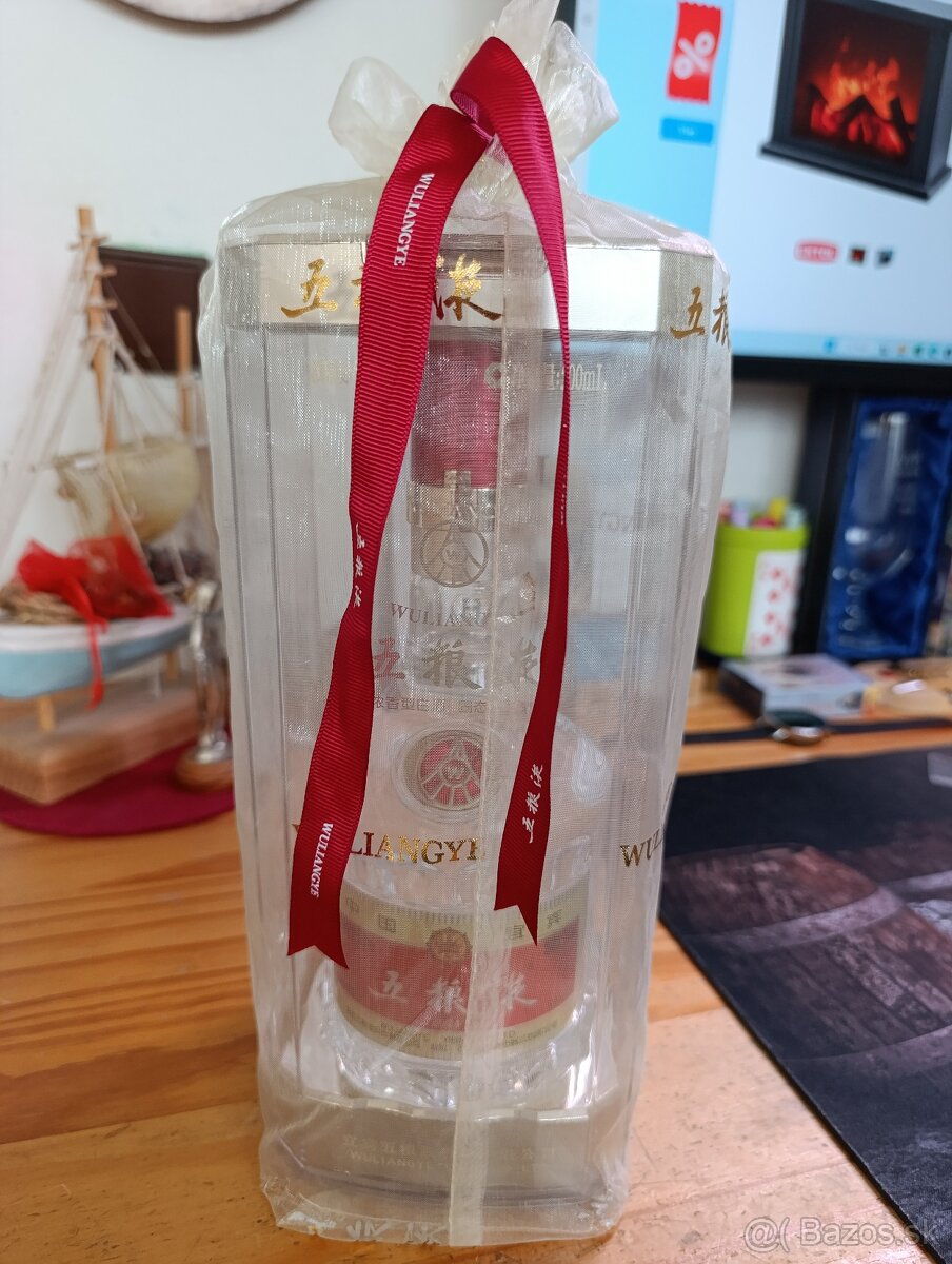 Originálny pánsky darček Wuliangye Baijiu 52% alkohol 500 ml - 2