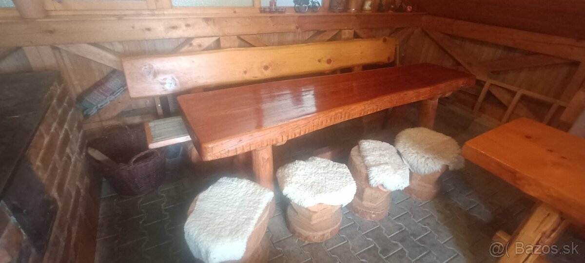 Záhradný nábytok - Stol a Lavice - 2