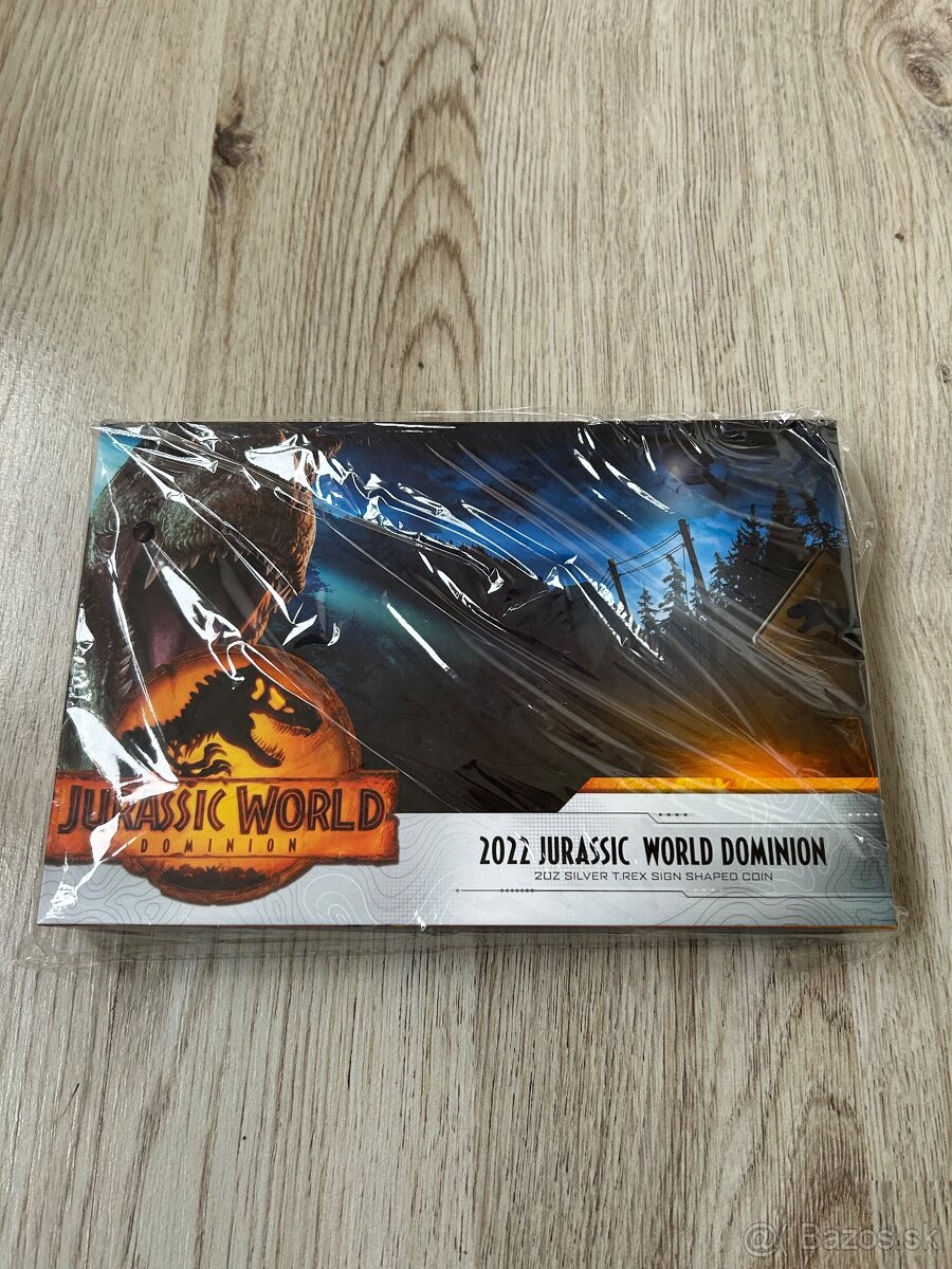 🦕 T-Rex Sign 2 oz – Jurassic World - 2