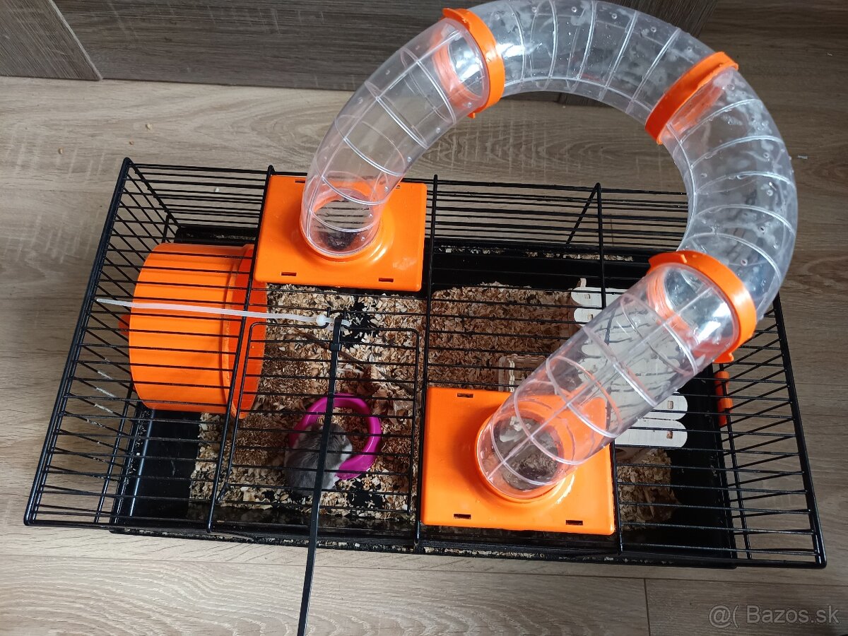 Škrečok s klietkou - 2