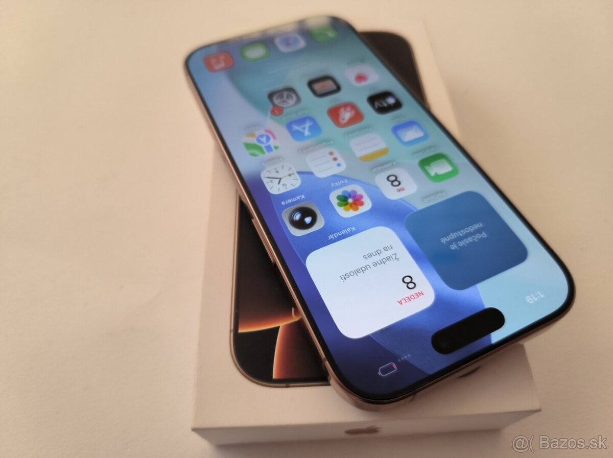 apple iphone 16 PRO 128gb Desert Titanium / Batéria 91% - 2