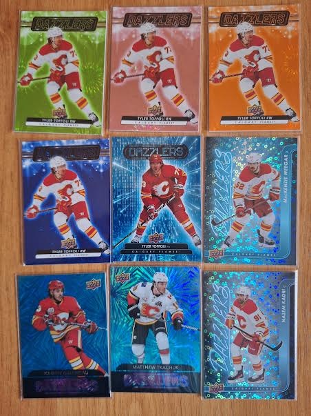 Hokejove karty,kartičky Calgary Flames - dazzlers - 2