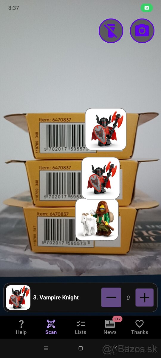 Lego minifigúrky séria 25 - 2