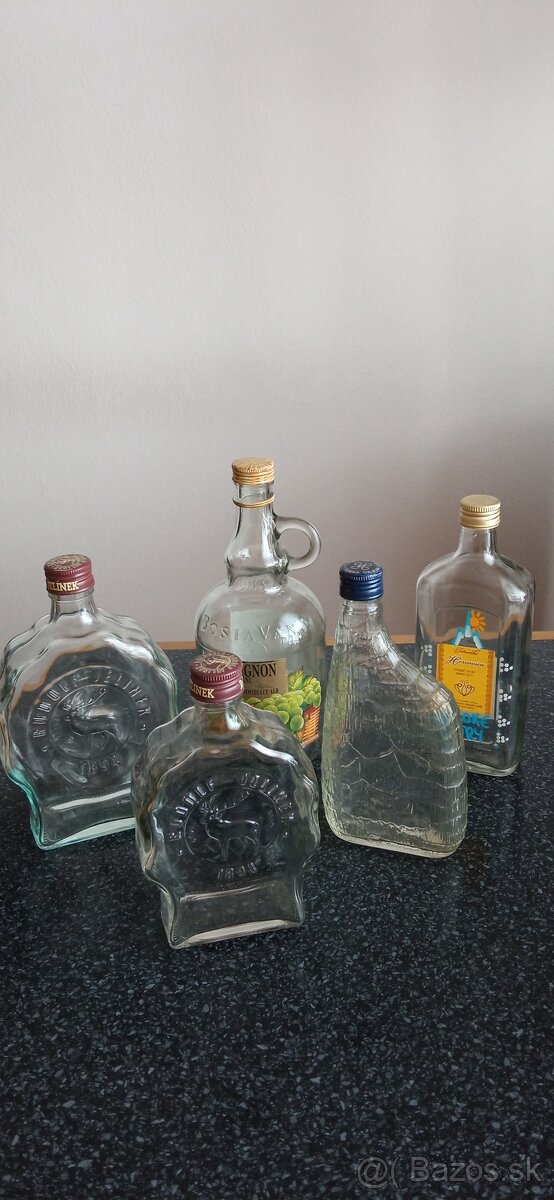 Sklenené fľašky - 2