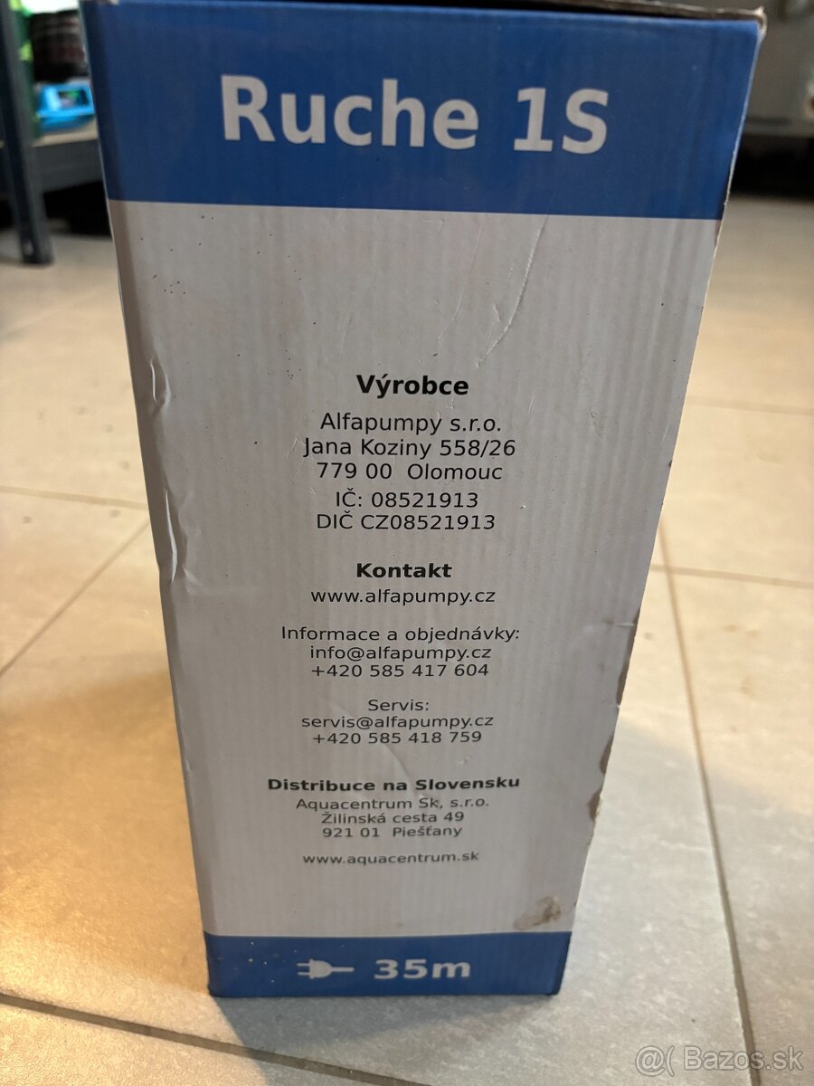 Ponorné vibračné čerpadlo Ruche 35m kábel - 2