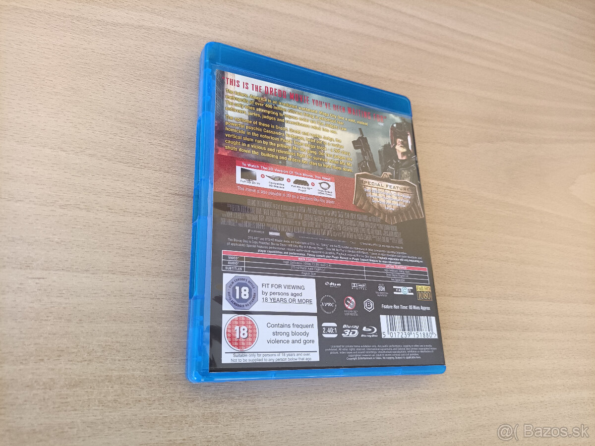 3D Blu-ray Dredd - 2