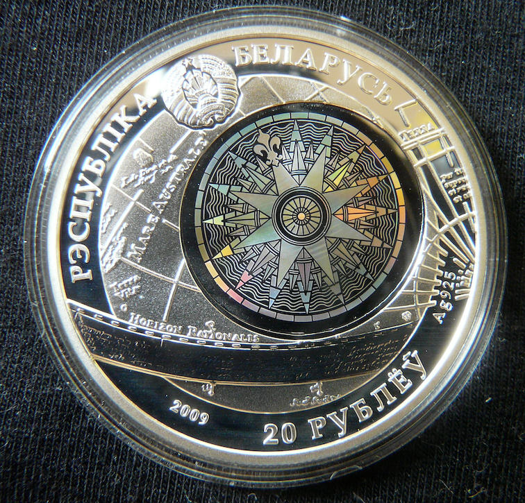 Bieloruské strieborné zberateľské mince. - 2
