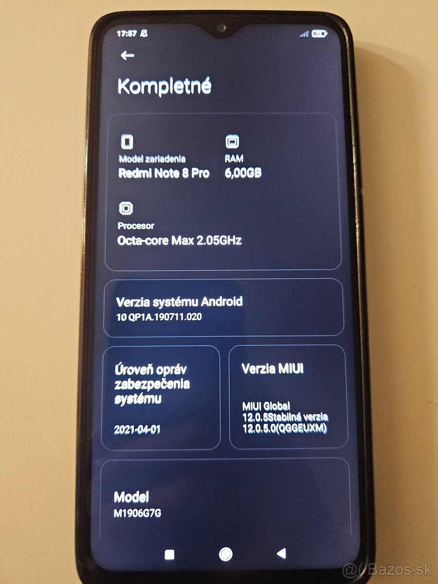 Xiomi Redmi Note pro8 128GB - 2