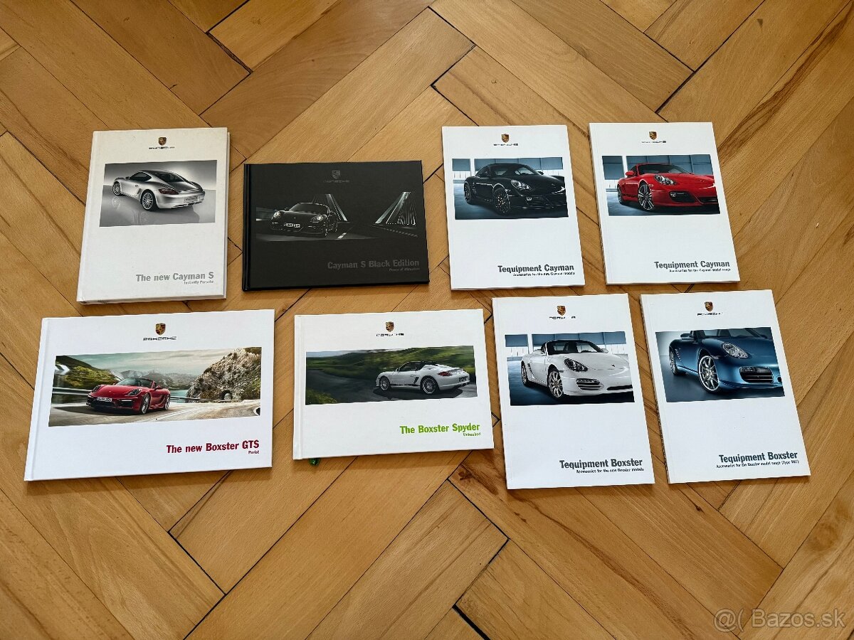 Porsche brožury - 2