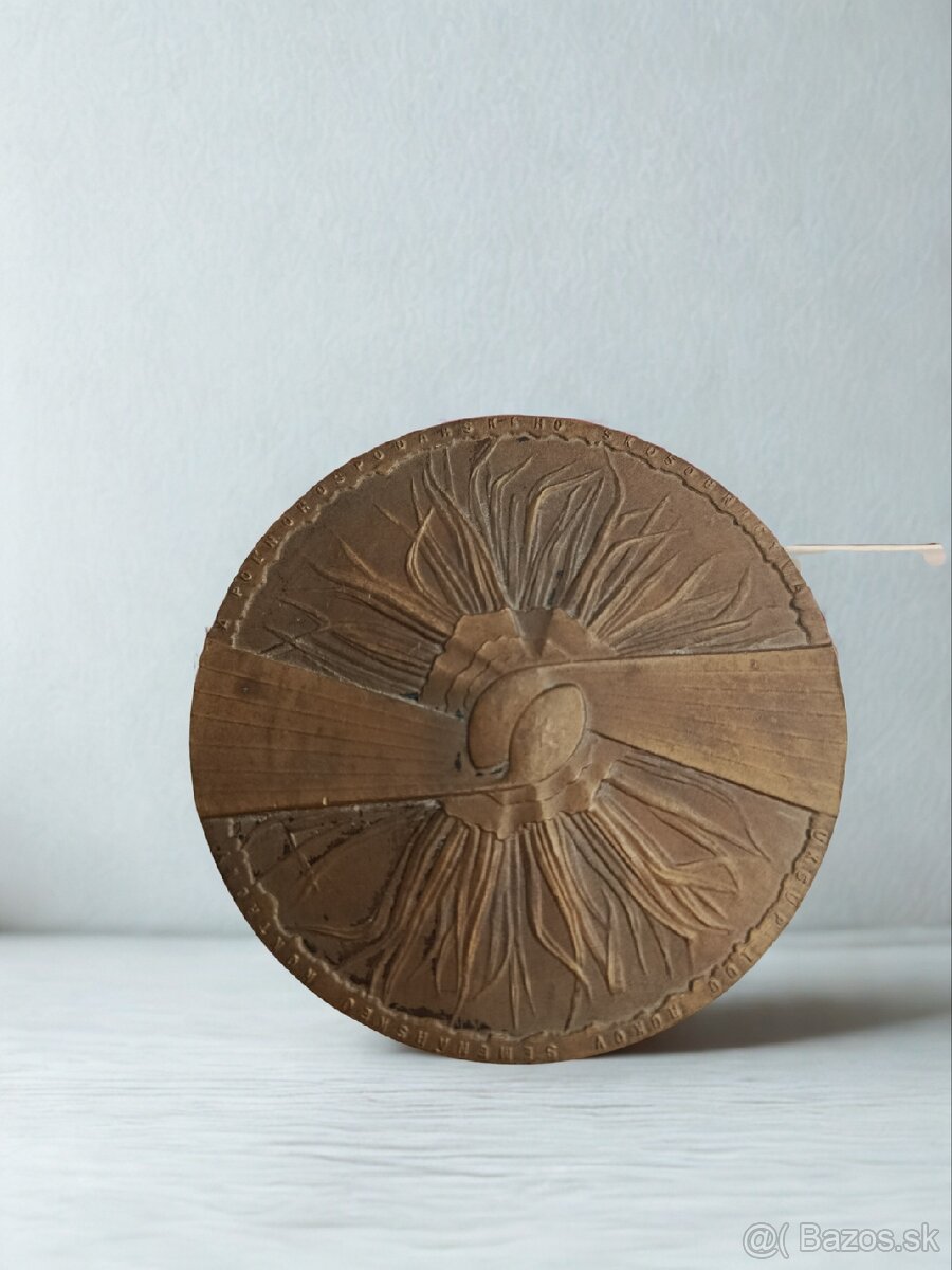 Plaketa ÚKSÚP (1984) – KOMPLET - 2