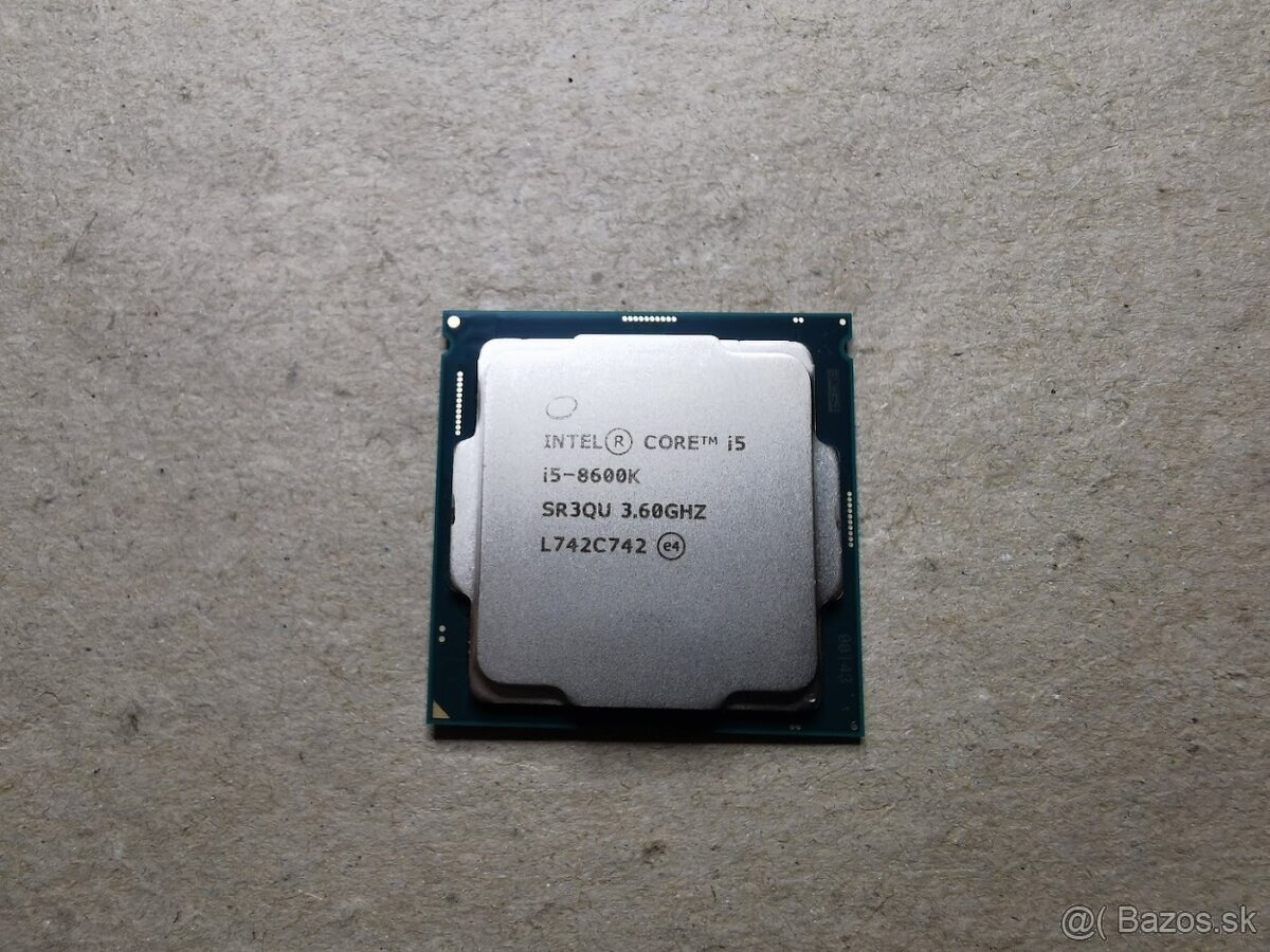 INTEL CORE i5 8600K - 2