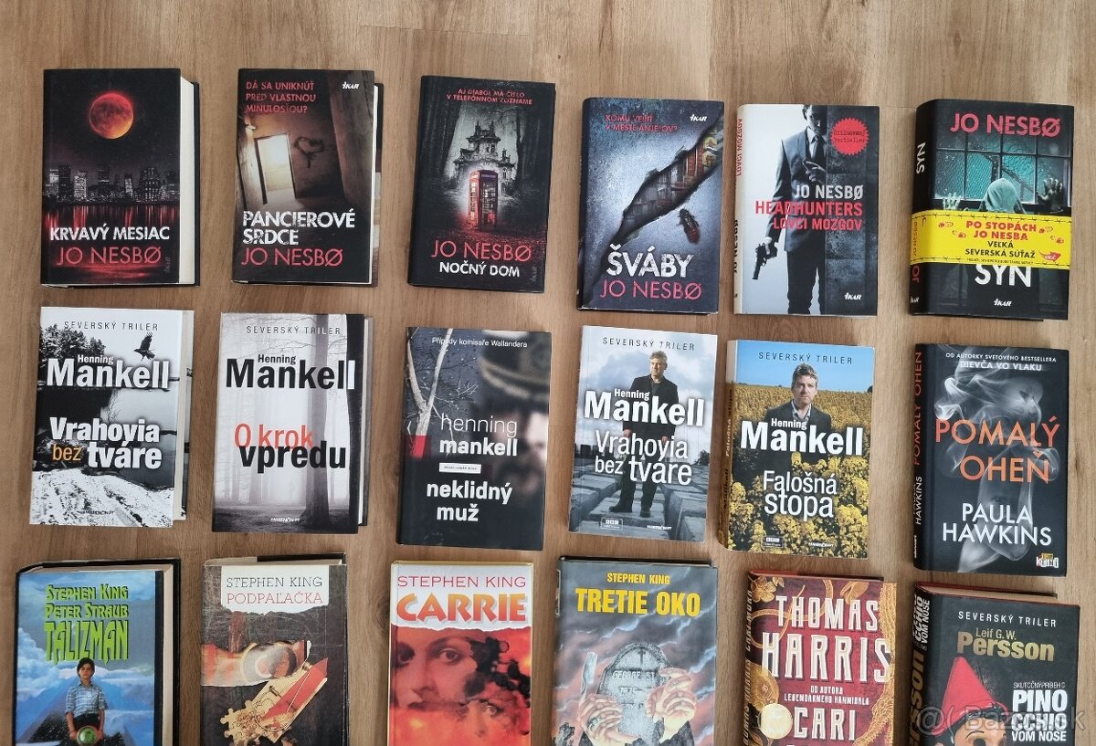 Detektívky - Nesbo, Mankell, King a iní - 2