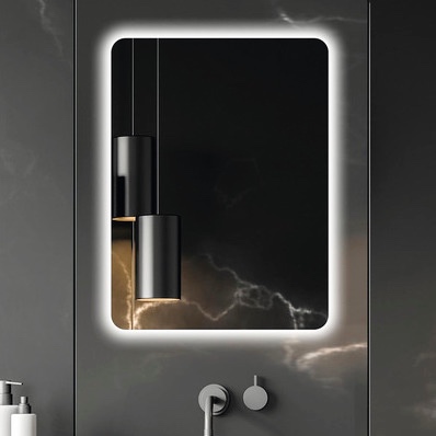 2ks LED zrkadlo do kupelne s integrovanym osvetlenim (45x75) - 2