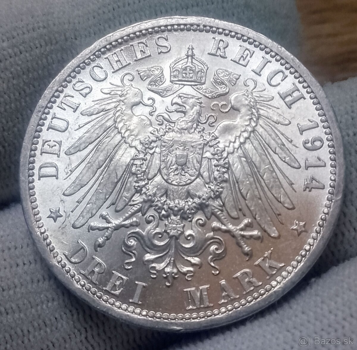 Strieborné mince Nemecka. - 2