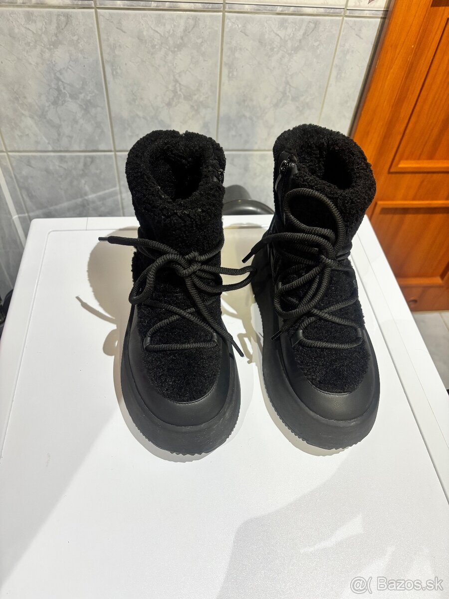 Damske čierne snehule - 2