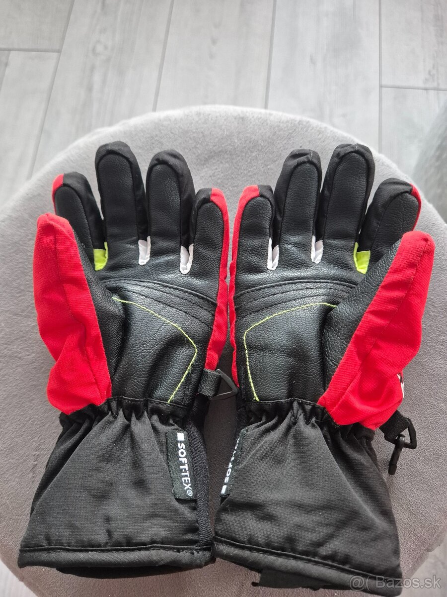 DETSKE LYZIARSKE RUKAVICE LEKI - 2