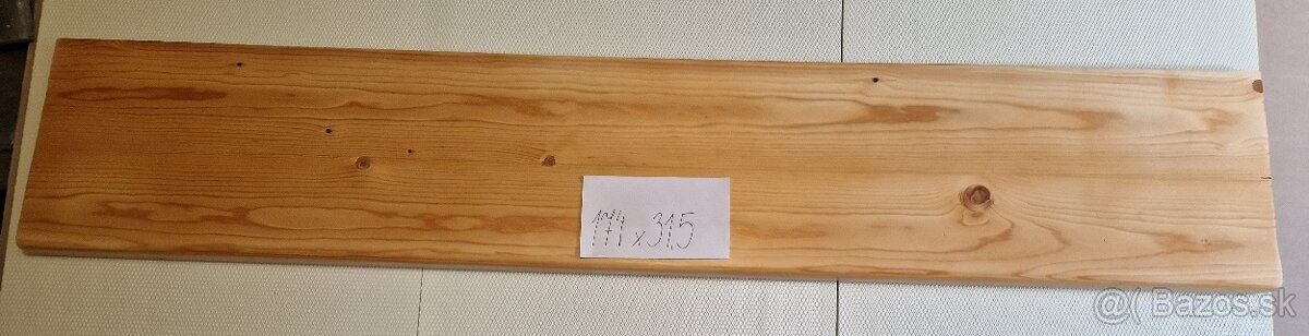 Drevené parapetné dosky - 2