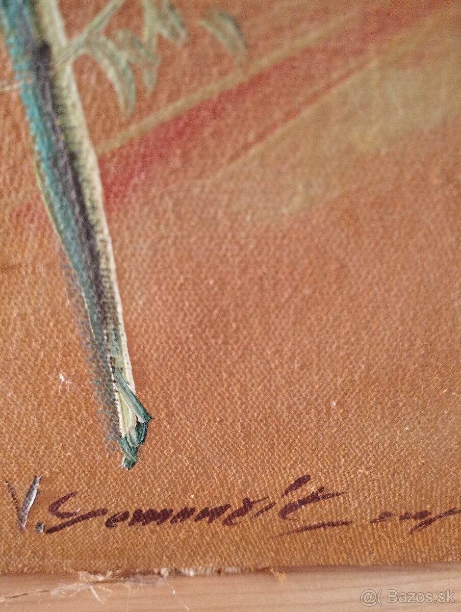 Predám obraz od V.Semančíka "Margaréta" - 2