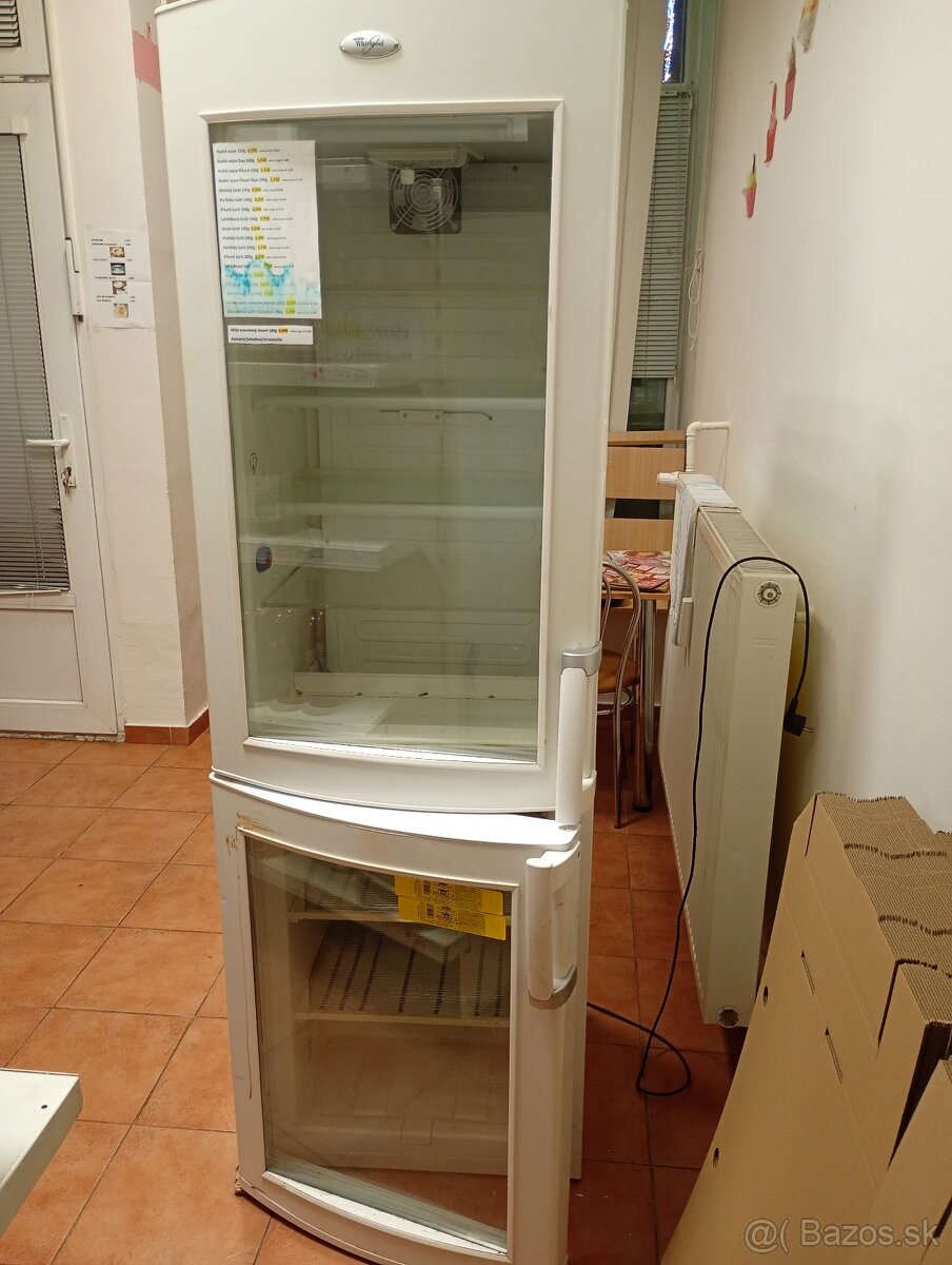 Predám presklenú chladničku - 2