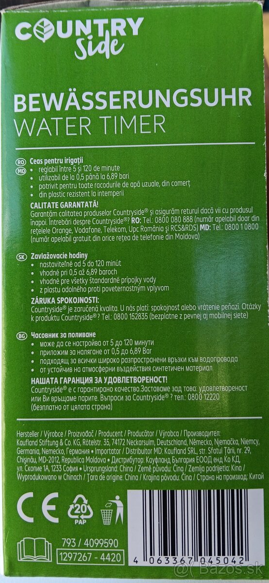 Zavlažovacie hodiny - 2