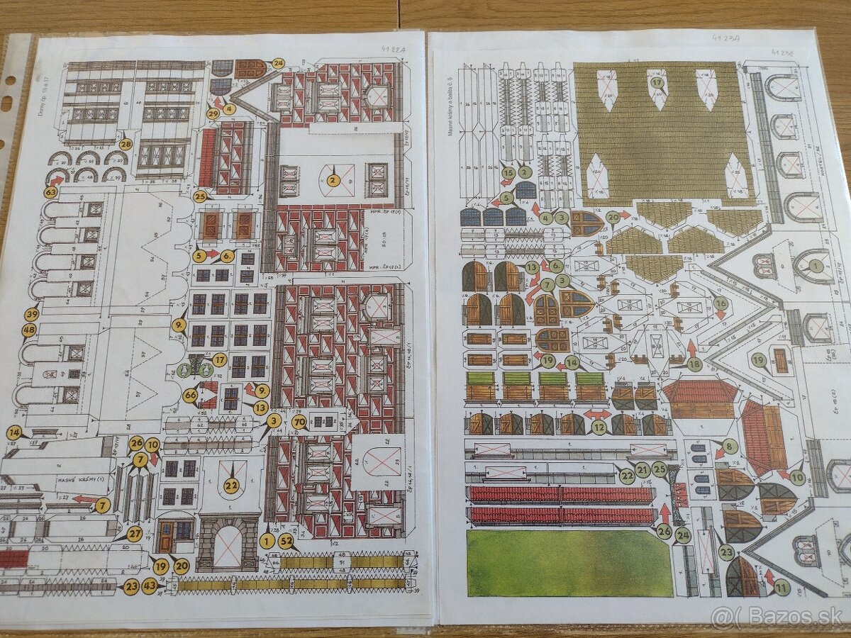 ABC papierový model Mestská pamiatková rezervácia 2 - 2